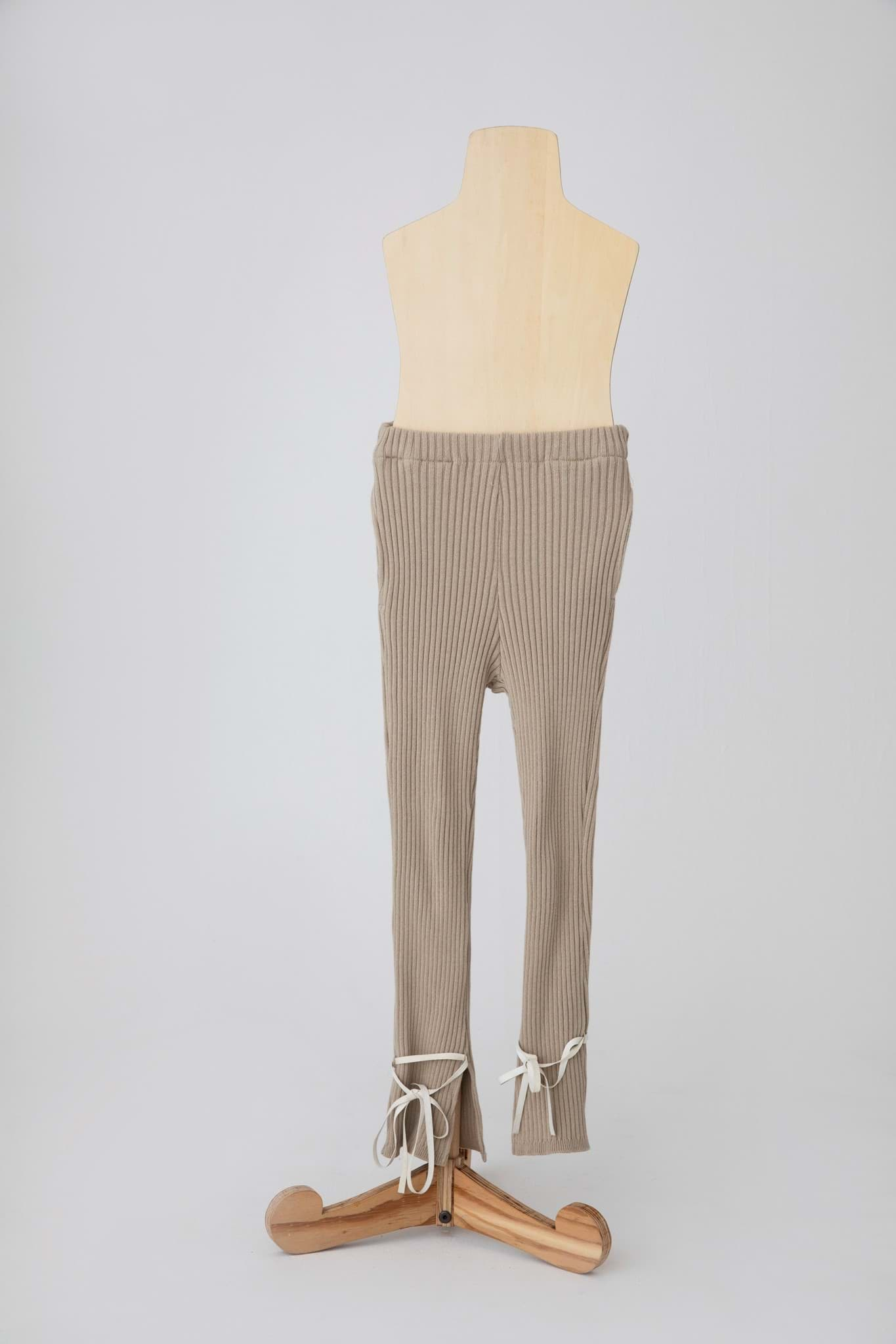 صورة sand knit rib legging
