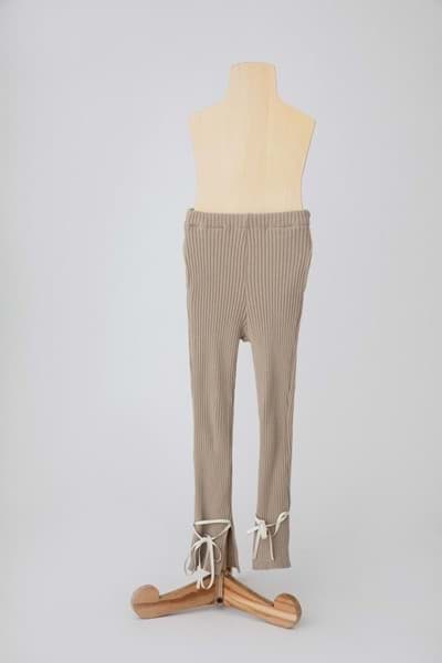 Picture of sand knit rib legging