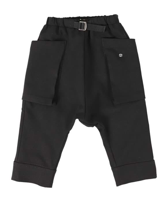 Picture of black pocket trousers