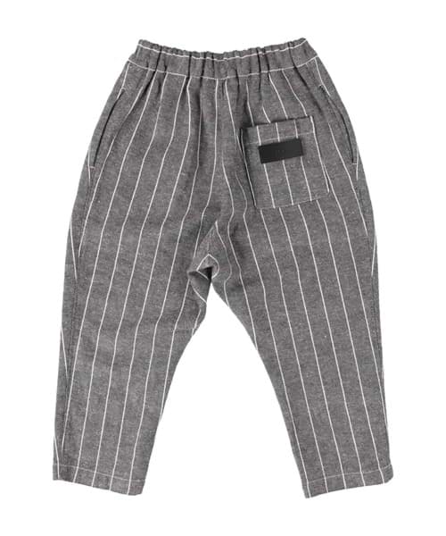 Picture of gray stripe trousers