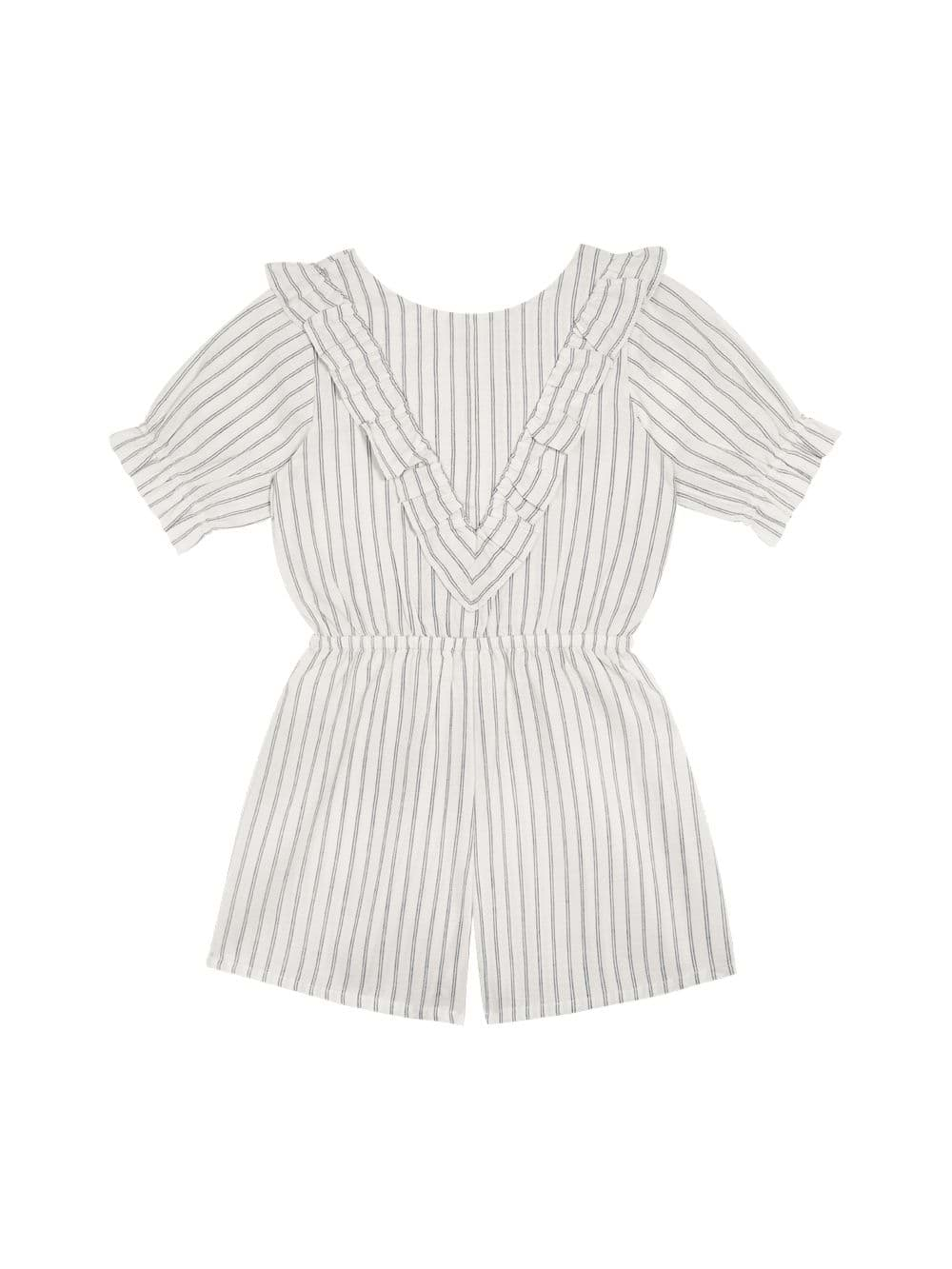 صورة classic stripe jumpsuit
