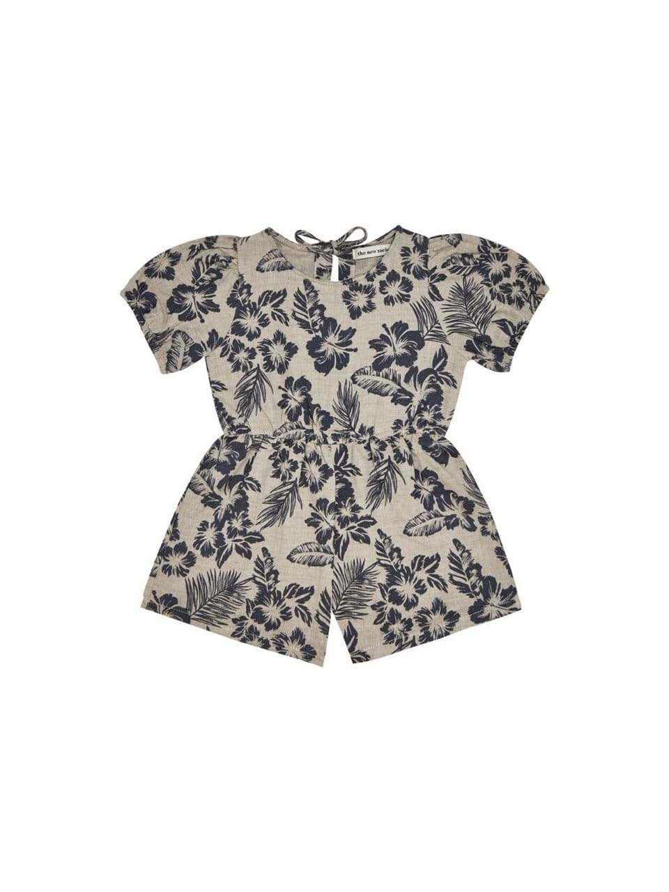 صورة hibiscus girl baby romper
