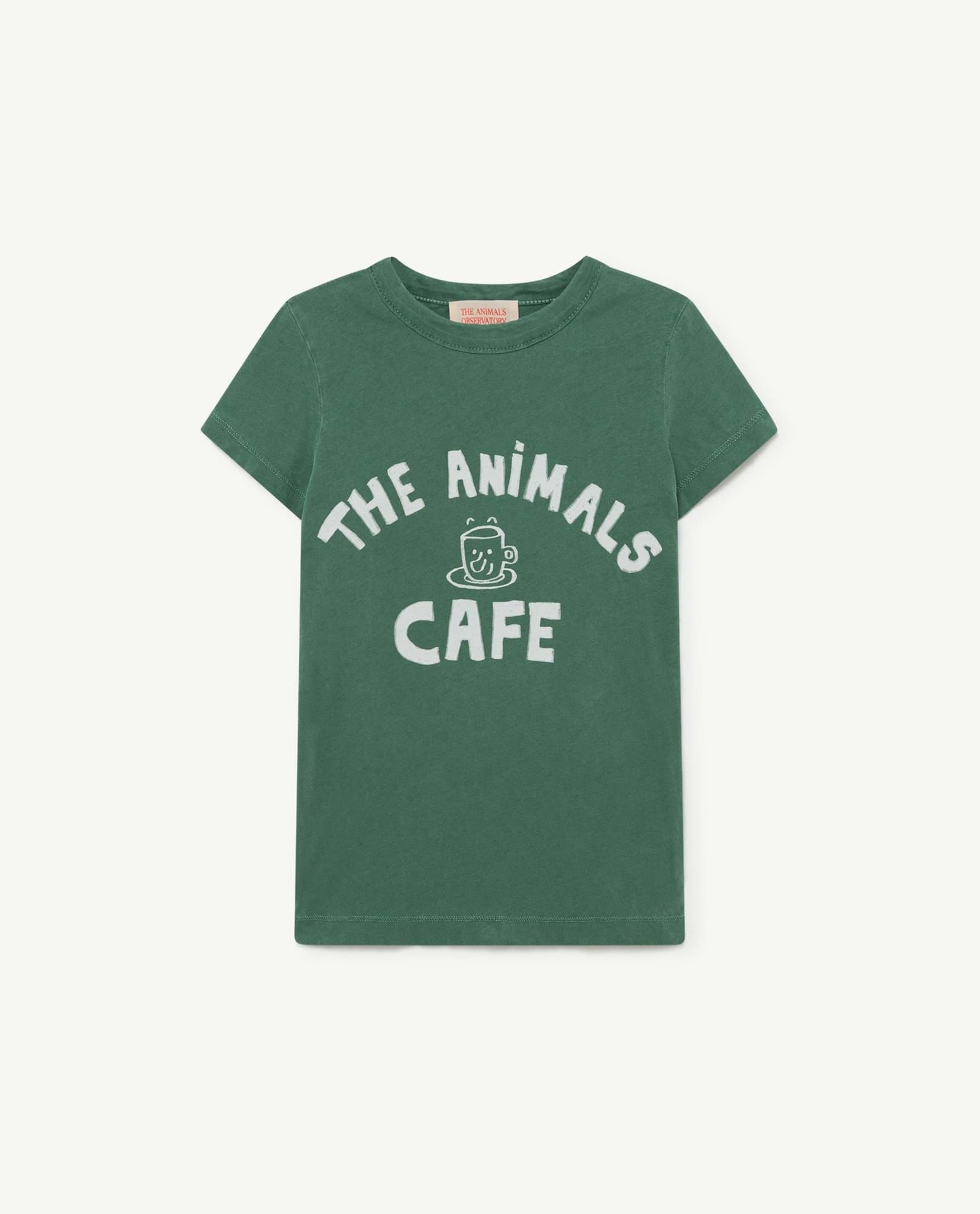 Picture of GREEN THE ANIMAL HIPPO T-SHIRT