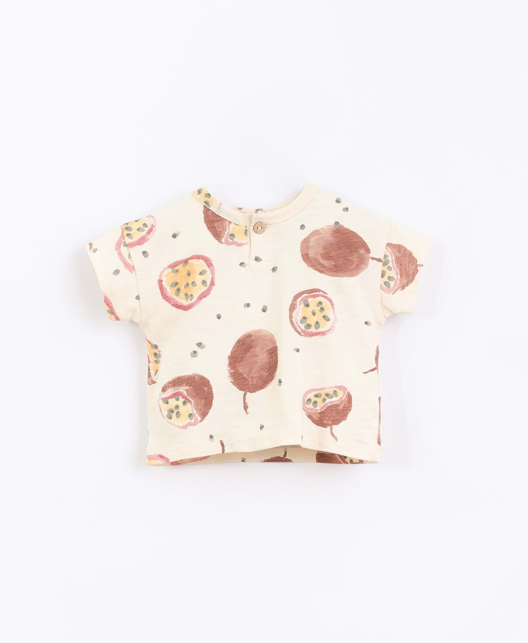 صورة printed flame jersey t-shirt(reed)baby
