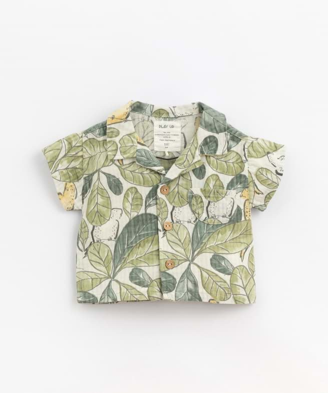 صورة printed woven shirt(ceres)baby
