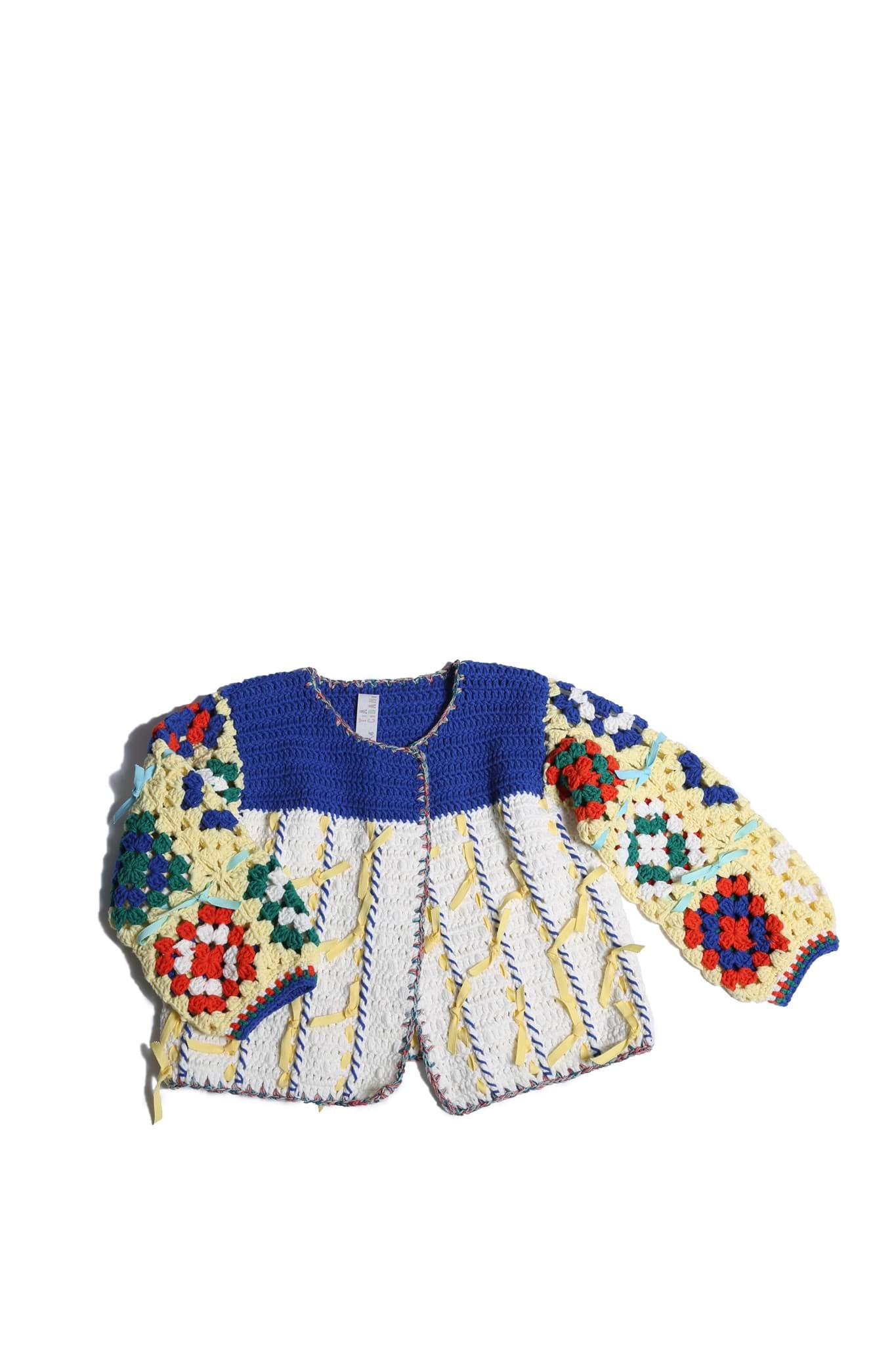 صورة CONSTANCE CROCHET CARDI
