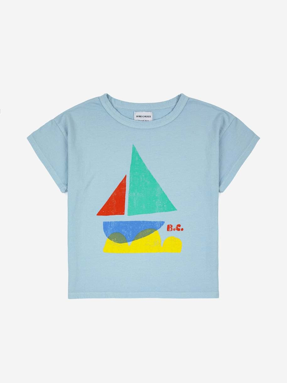 صورة Multicolor Sail Boat T-shirt
