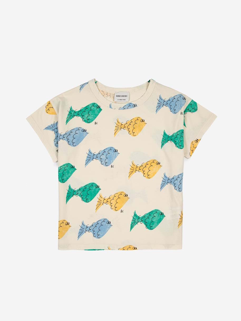 صورة Multicolor Fish All Over T-shirt
