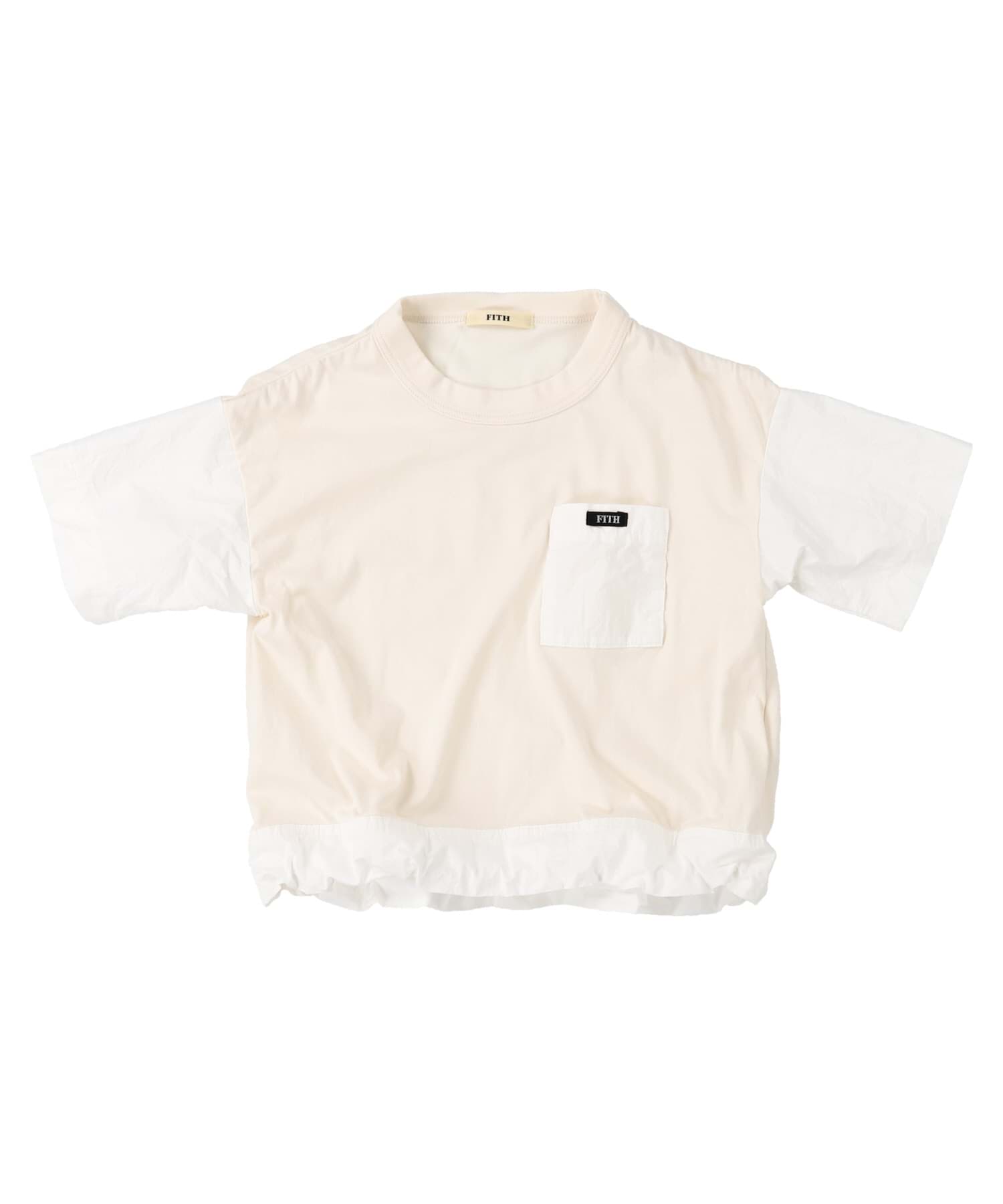 صورة Cream Pocket T-Shirt
