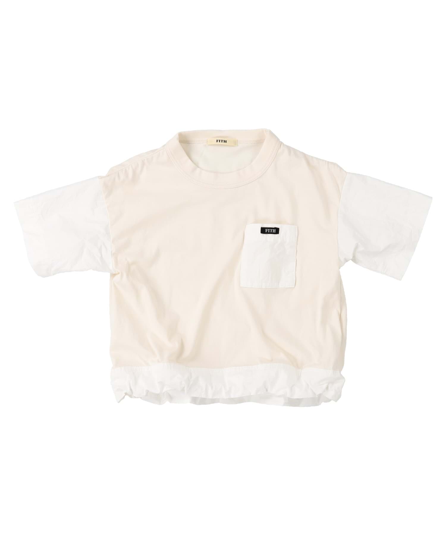 صورة Cream Pocket T-Shirt
