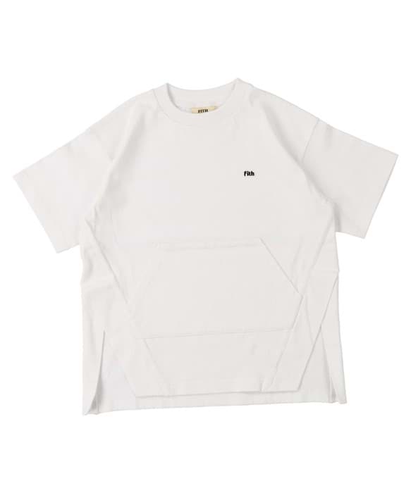 صورة White kangaroo Pocket T-shirt
