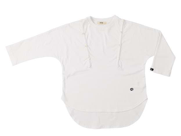 صورة Long botton White  Shirt
