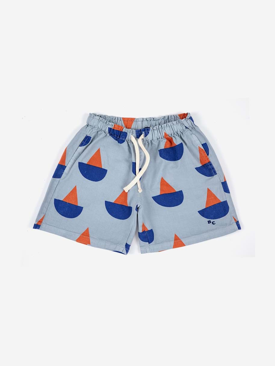 صورة Sail Boat All Over Woven Shorts
