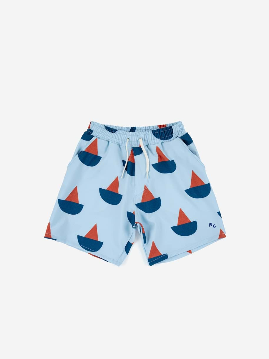 صورة Sail Boat All Over Swim Bermuda Shorts
