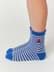 صورة Blue Stripes Shorts Socks 
