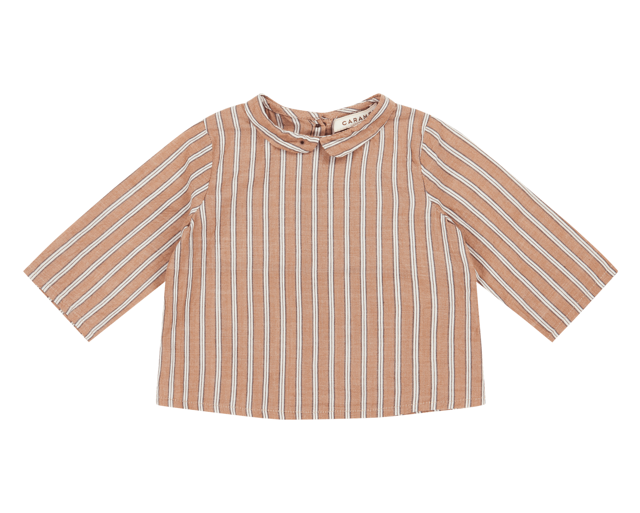 صورة Carrot baby shirt(beige stripe)
