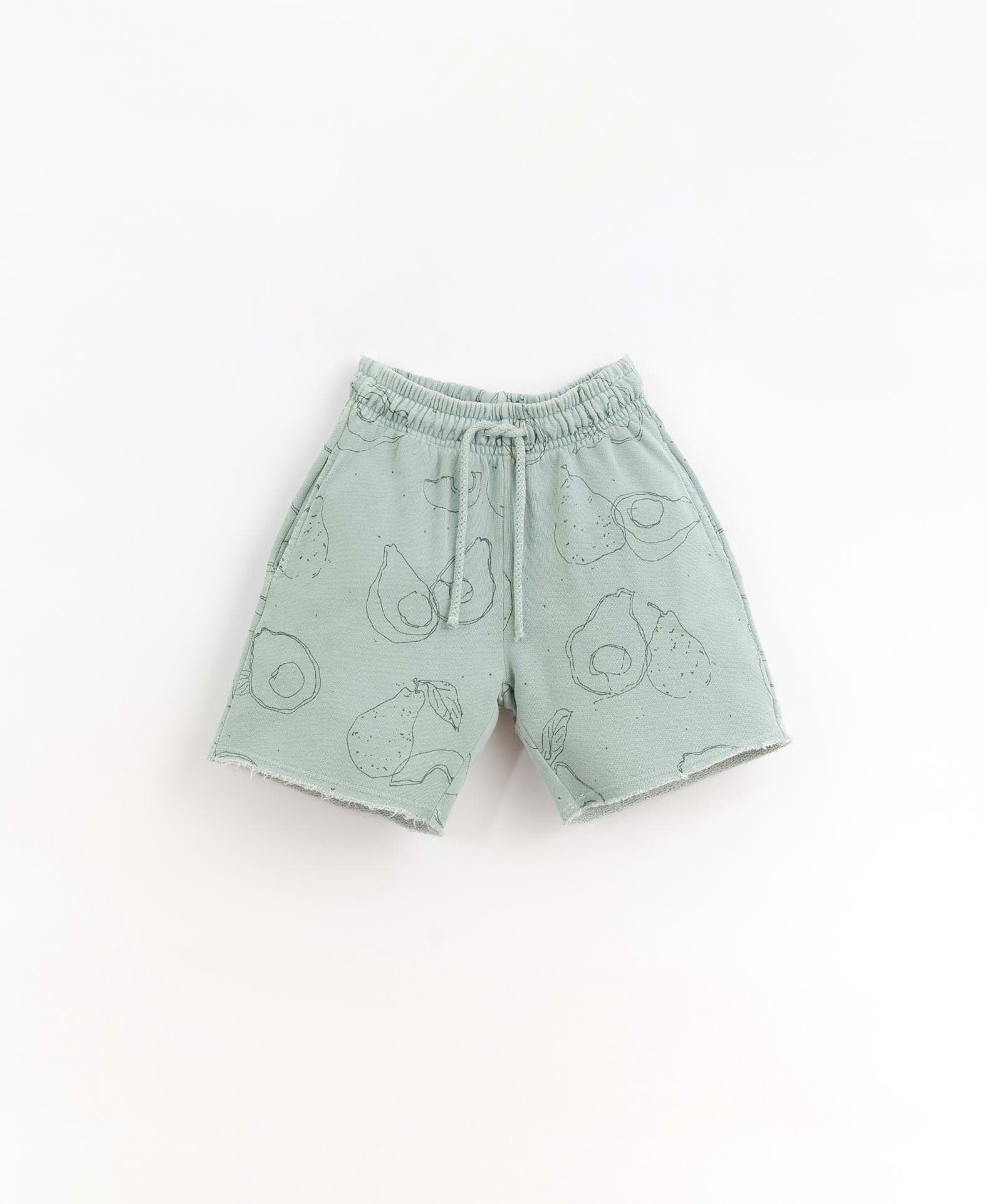 صورة Printed Flame jersey shorts(balm)
