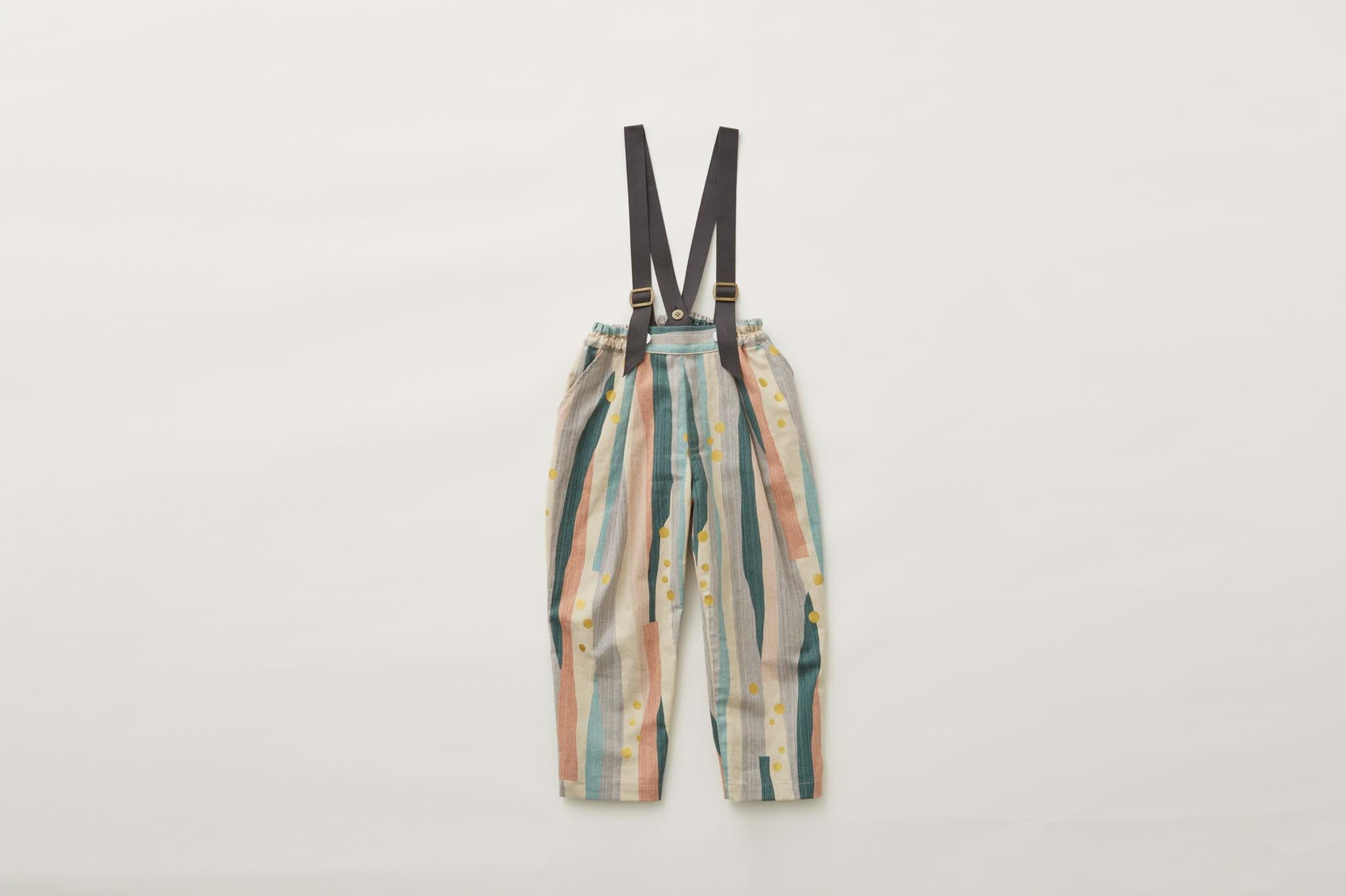 صورة Crambon Stripe Suspenders Pants 
