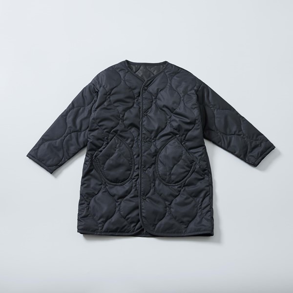 Picture of Collarless Quilt Coat